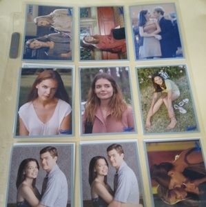 DAWSON'S creek 18 sticker cards 1 card sleeve
